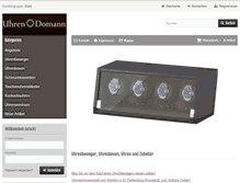 Tablet Screenshot of 1a-uhrenbeweger.de